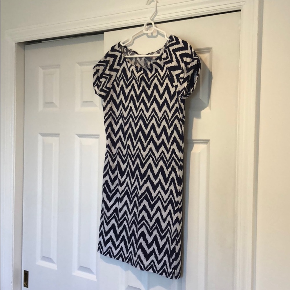 Lily Pulitzer Chevron TShirt Dress
